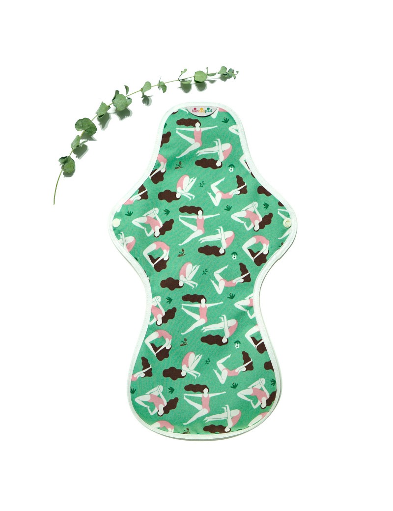 Serviette hygiénique lavable, ULTRA NUIT (XL), en coton bio Serviette hygiénique lavable, ULTRA NUIT (XL), en coton bio